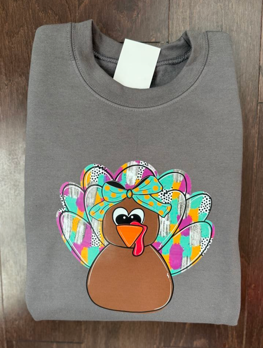 Funky Glitter (FAUX) Fun Turkey