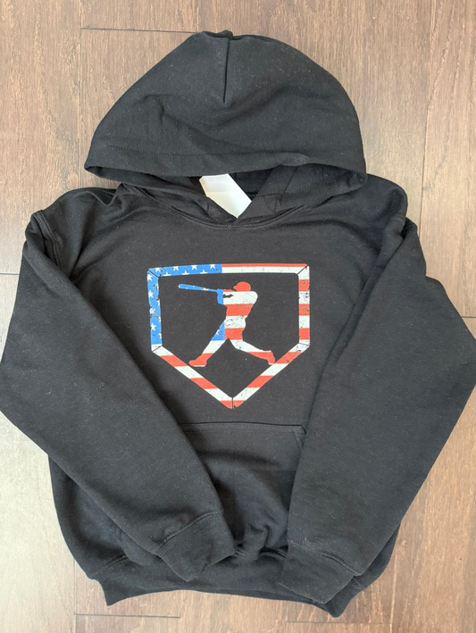 Homeplate Flag Hoodie