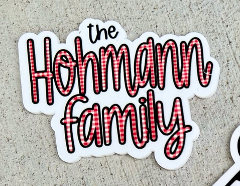 Black / Red Gingham Bogg Bit