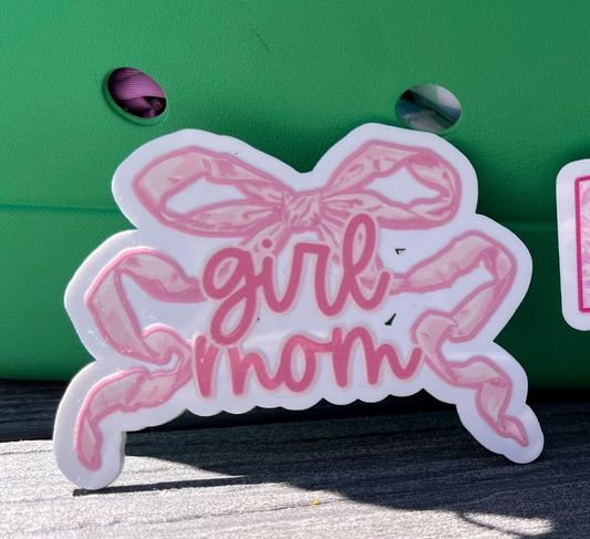 Girl Mom Bow Bogg Bit