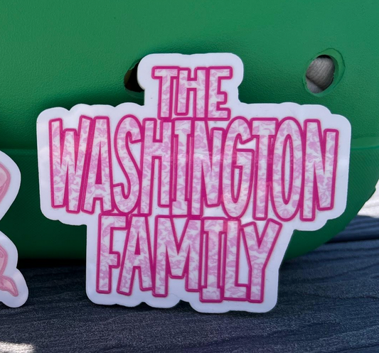 Pink Floral Name Bogg Bit