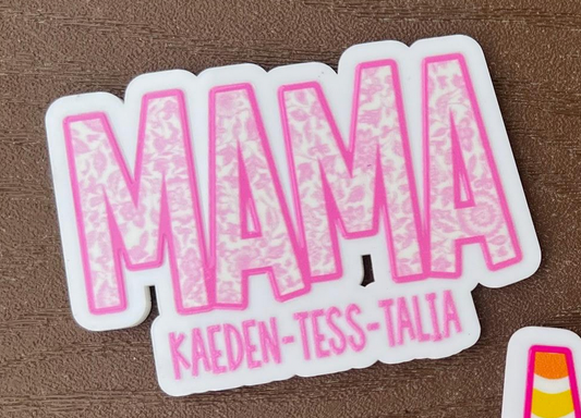 Pink Floral Mama Bogg Bit