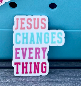Jesus Changes Everything Bogg Bit