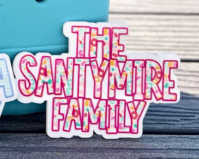 Pink/Rainbow Cheetah Bogg Bit