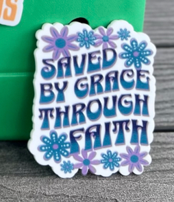Saved by Grace Through Faith Bogg Bit