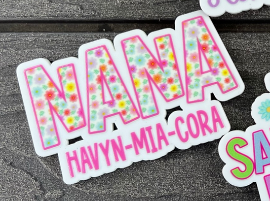 Pink / Floral Bogg Bit (Copy)