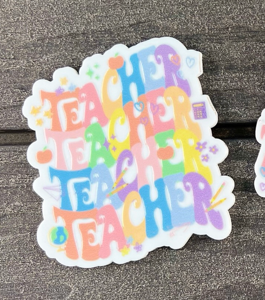 Teacher Bogg Bit {multi color}