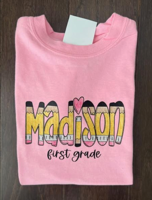 Pink Pencil Shirt