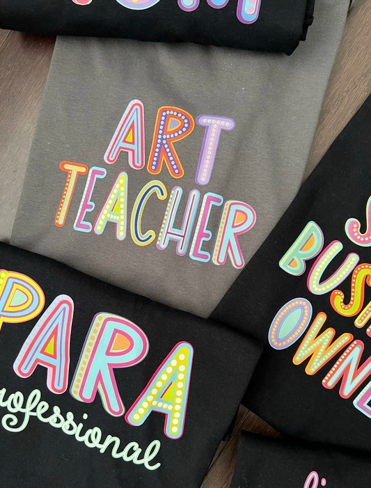 Marquee Funky Font Shirt