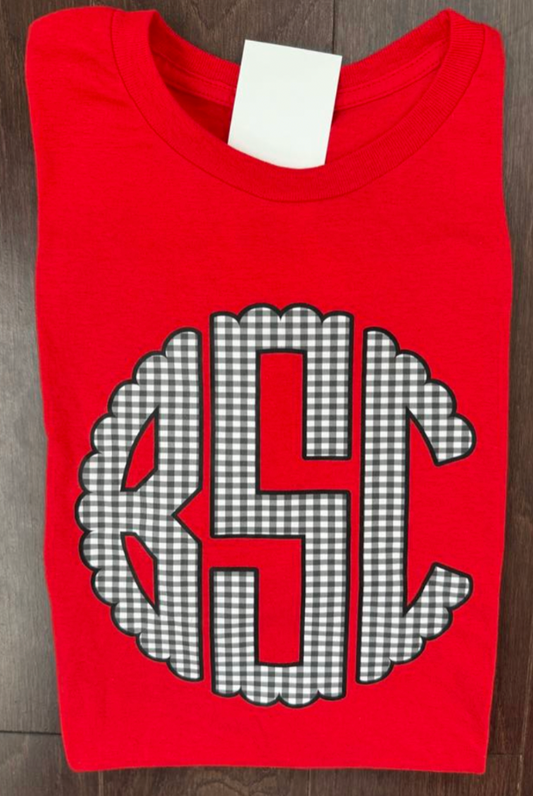 Grace Prep - Gingham Monogram