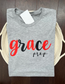 Grace Prep - Script on Grey