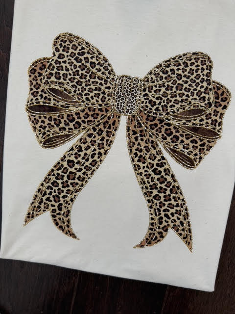 Cheetah Bow Shirt