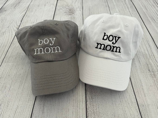 Boy Mom Baseball Cap