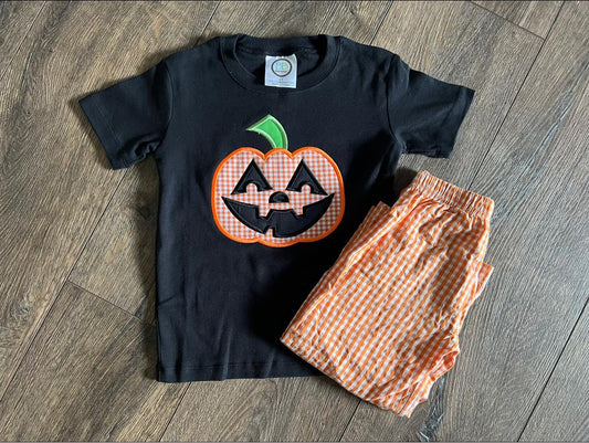 Jack o Lantern Shirt (add pants/shorts)