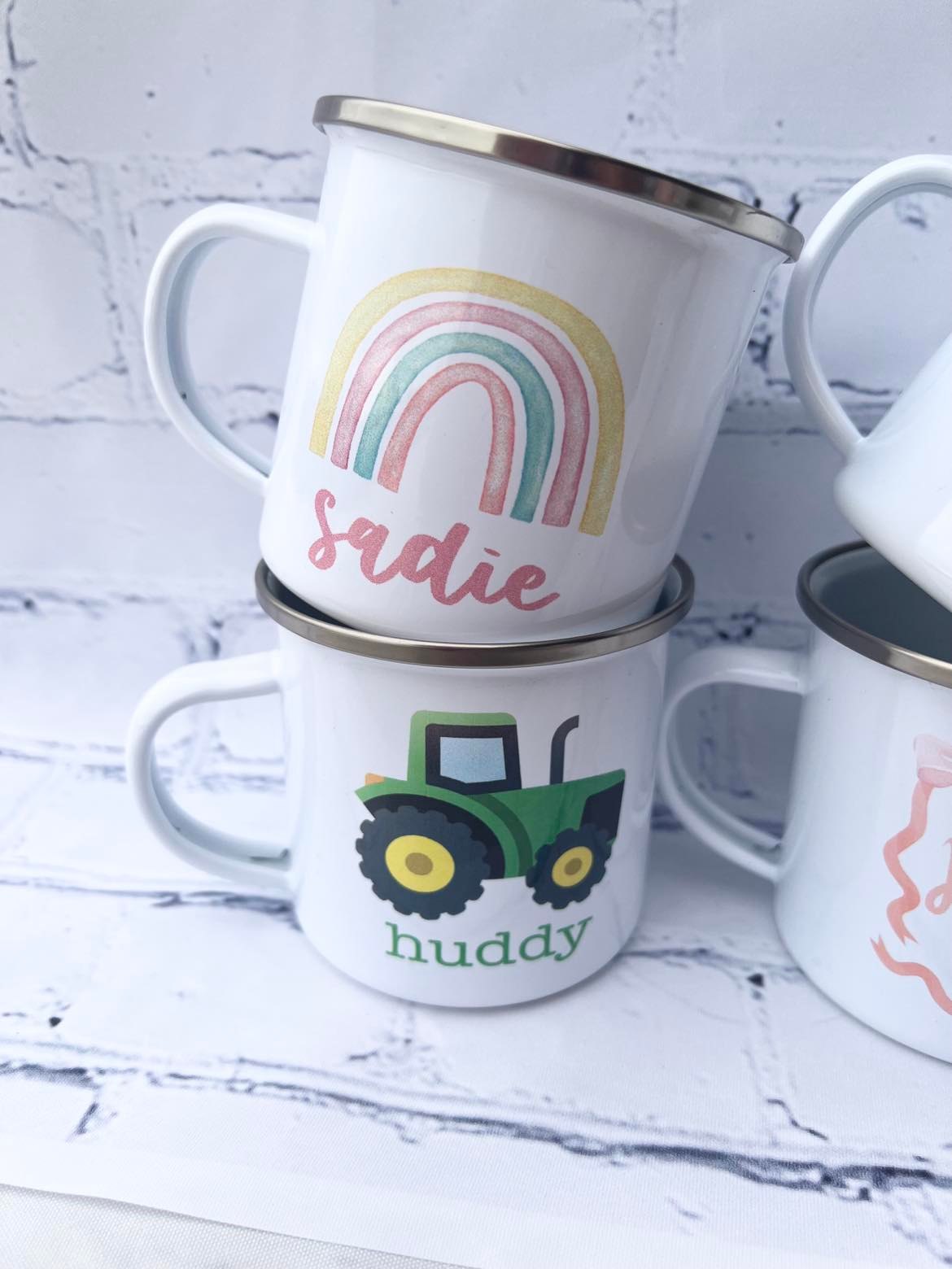 Custom Enamel Camping Mug