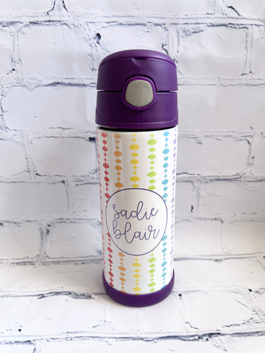 Purple Kids Water Bottle